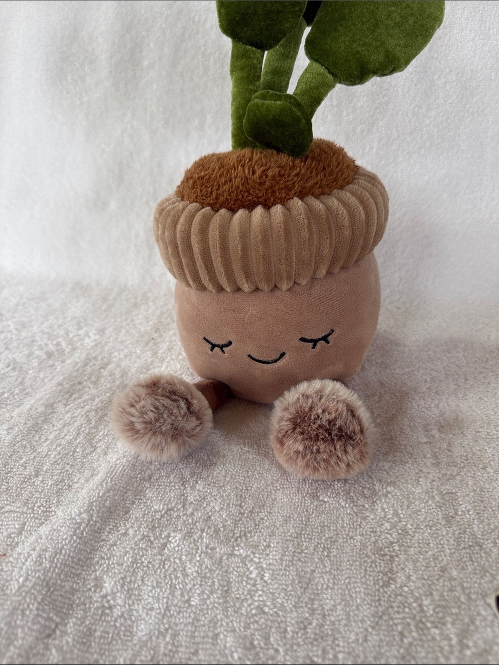 Greenhouse by Russ stuffed Plush Potted Succulent Plant